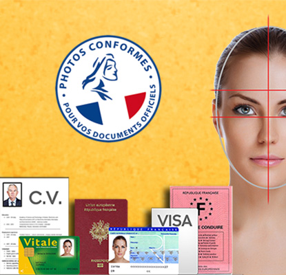 Photo identite passeport carte